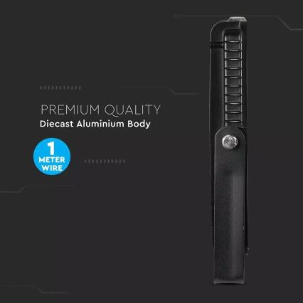 LED Reflektor SAMSUNG CHIP LED/200W/230V 6400K IP65 czarny