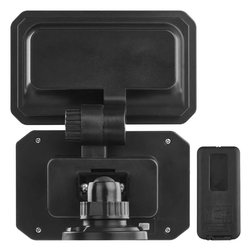 Reflektor solarny LED z czujnikiem ruchu SPILO LED/3,7V 3600mAh 3000K IP54 + pilot zdalnego sterowania