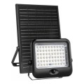 LED reflektor solarny z czujnikiem MHCS LED/20W/3,2V 3000/4000/6500K IP65 10000 mAh + zdalne sterowanie