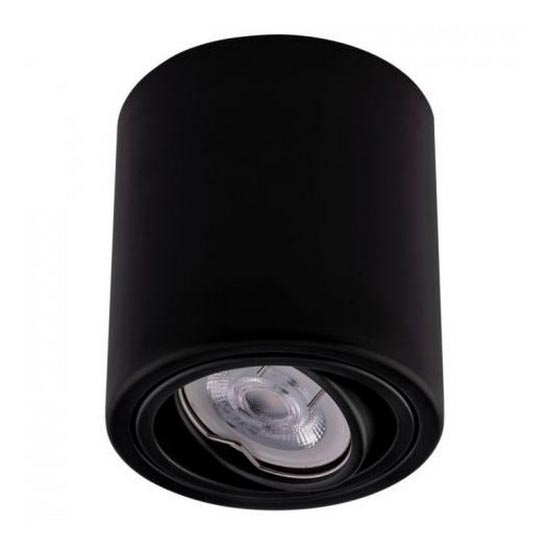 LED Reflektor TUBA 1xGU10/5W/230V 2700K czarny