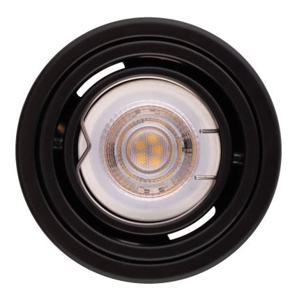 LED Reflektor TUBA 1xGU10/5W/230V 2700K czarny