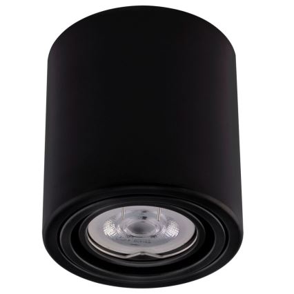 LED Reflektor TUBA 1xGU10/5W/230V 2700K czarny