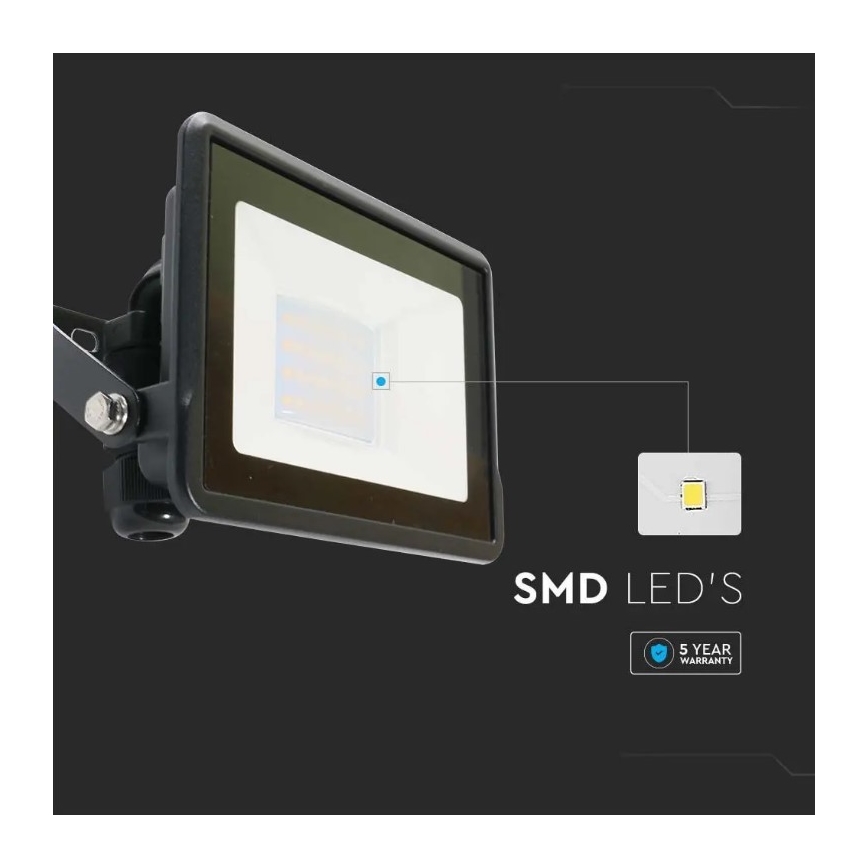 LED Reflektor z bezpośrednim podłączeniem SAMSUNG CHIP LED/20W/230V IP65 6500K