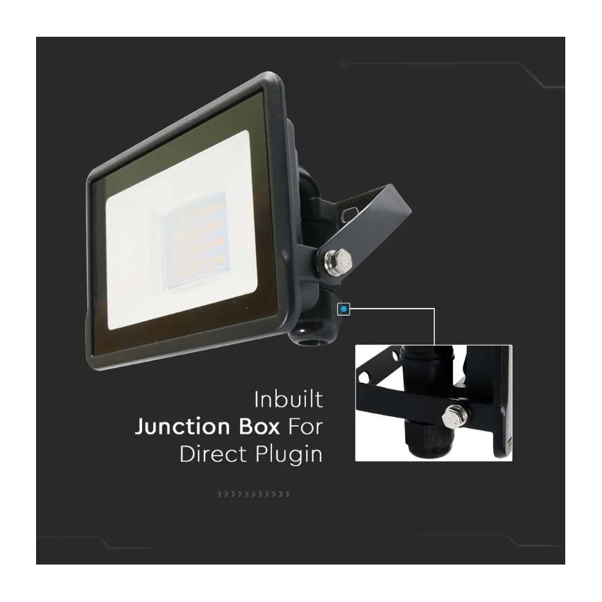 LED Reflektor z bezpośrednim podłączeniem SAMSUNG CHIP LED/20W/230V IP65 6500K