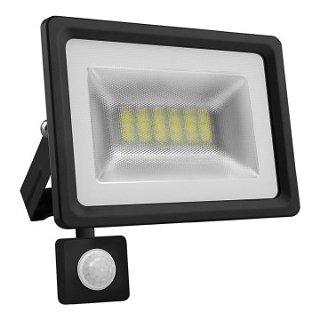 LED Reflektor z czujnikiem LED/10W/85-265V 3000K IP65 LED Reflektor z czujnikiem LED/10W/85-265V 3000K IP65