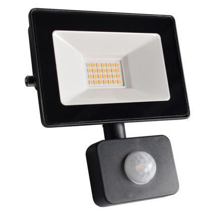 LED Reflektor z czujnikiem LED/20W/230V IP65 3000K