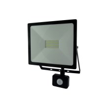 LED Reflektor z czujnikiem LED/50W/230V IP64 4000lm 4200K