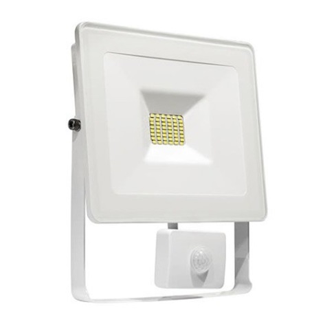 LED Reflektor z czujnikiem NOCTIS LUX LED/20W/230V IP44 bialy
