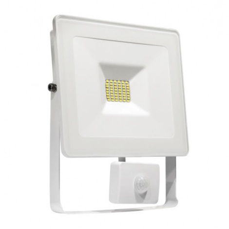LED Reflektor z czujnikiem NOCTIS LUX SMD LED/10W/230V IP44 900lm biały
