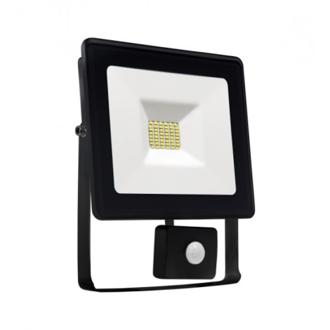 LED Reflektor z czujnikiem NOCTIS LUX SMD LED/20W/230V IP44 1700lm czarny