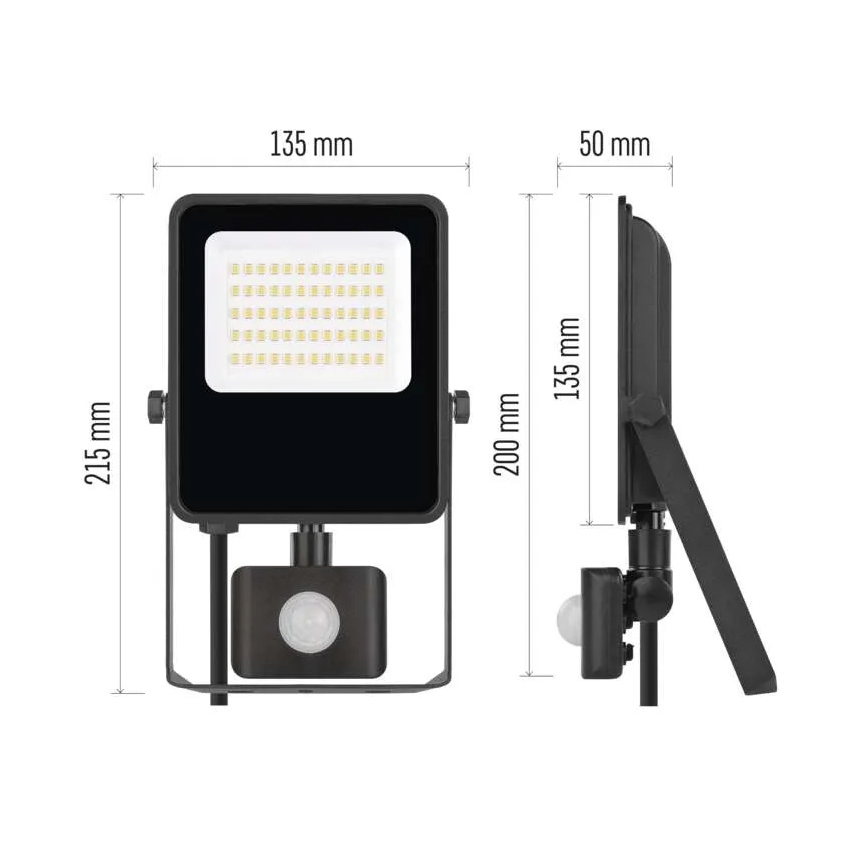 LED Reflektor z czujnikiem VISIO LED/30W/230V 4000K IP65