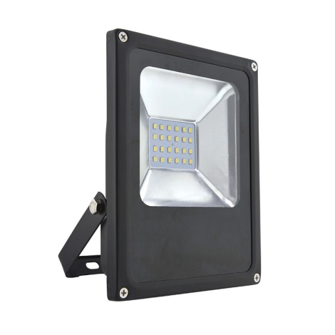 LED Reflektor zewnętrzny HOBBY LED/20W/230V czarny