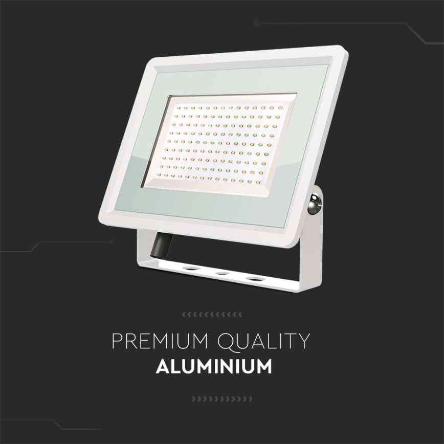 LED Reflektor zewnętrzny LED/200W/230V 4000K IP65 biały