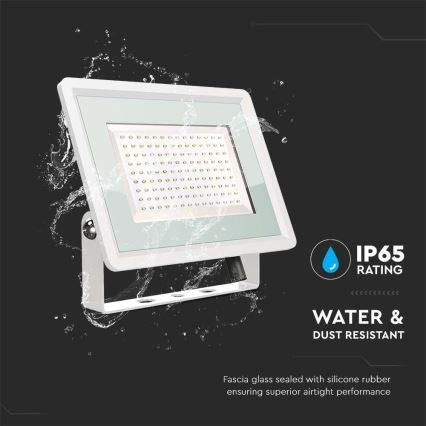 LED Reflektor zewnętrzny LED/200W/230V 6500K IP65 biały