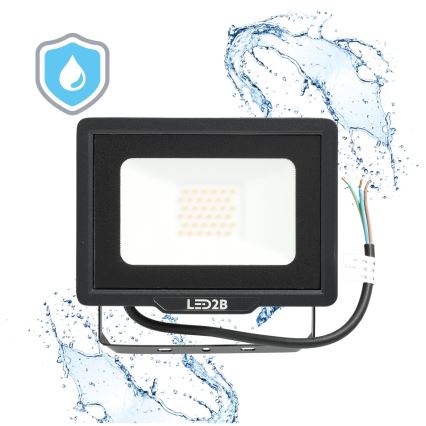 LED Reflektor zewnętrzny LED/30W/230V 6500K IP65