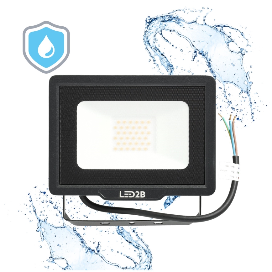LED Reflektor zewnętrzny LED/30W/230V 6500K IP65