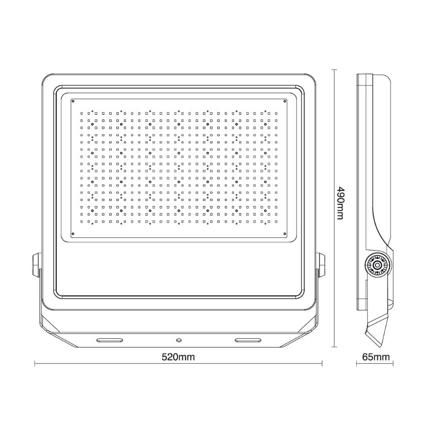 LED Reflektor zewnętrzny PROFI PLUS LED/400W/230V 5000K IP66