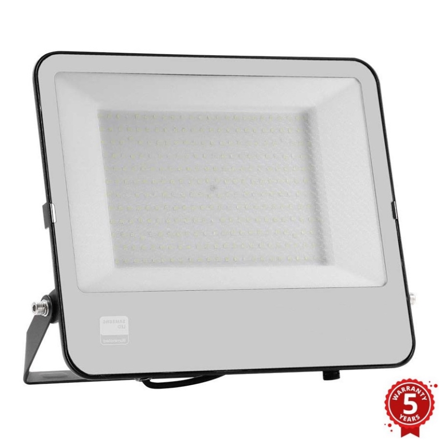 LED Reflektor zewnętrzny SAMSUNG CHIP LED/200W/230V 6500K IP65 czarny