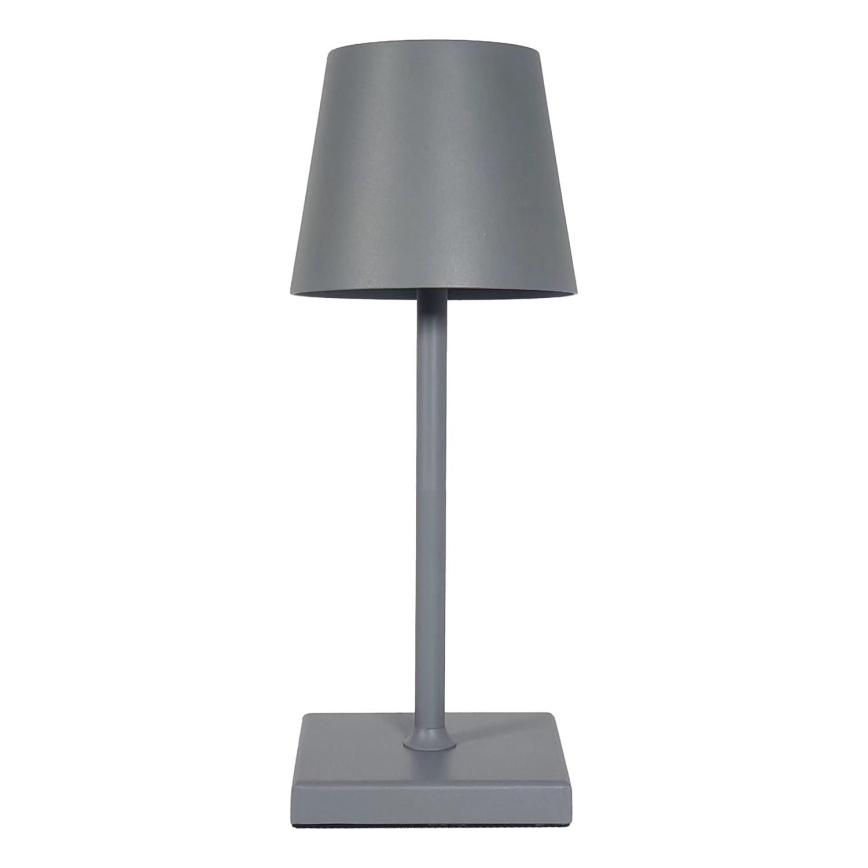 LED Regulowana dotykowa lampka stołowa TABLO LED/3,5W/5V 5200mAh szara