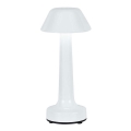 LED Regulowana dotykowa lampka stołowa z ładowaniem LED/1W/5V 3000-6000K 1800 mAh biała