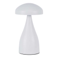 LED Regulowana jasność, ładowalna, dotykowa lampa stołowa LED/1W/5V 3000-6000K 1800 mAh biała