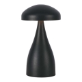 LED Regulowana jasność, ładowalna, dotykowa lampa stołowa LED/1W/5V 3000-6000K 1800 mAh czarna