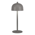 LED Regulowana jasność ładowalna dotykowa lampa stołowa LED/1W/5V 3000-6000K 1800 mAh szara
