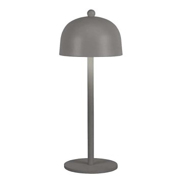 LED Regulowana jasność ładowalna dotykowa lampa stołowa LED/1W/5V 3000-6000K 1800 mAh szara