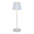 LED Regulowana jasność ładowalna dotykowa lampa stołowa LED/4W/5V 3000-6000K 1800 mAh biała