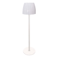 LED Regulowana jasnością ładowalna dotykowa lampa stołowa LED/2,7W/5V 3000/4000/6000K 1800 mAh biała