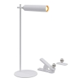 LED Regulowana magnetyczna ładowalna lampa biurkowa 3w1 LED/3W/5V 4000K 1500 mAh biała