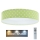 LED Regulowane natynkowe oświetlenie dziecięce SMART GALAXY KIDS LED/24W/230V 3000-6500K zielono-białe w kropki + pilot do sterowania