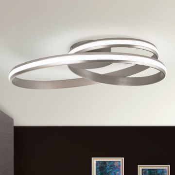 LED Regulowane oświetlenie sufitowe CIRCUS LED/30W/230V srebrne