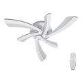 LED Regulowane oświetlenie sufitowe FLORANCE 2xLED/30W/230V + pilot do zdalnego sterowania