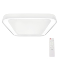 LED Regulowane oświetlenie sufitowe QUADRO LED/66W/230V 3000-6000K białe + pilot do zdalnego sterowania