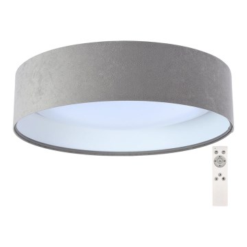 LED Regulowane oświetlenie sufitowe SMART GALAXY LED/24W/230V śr. 44 cm szary/biały 3000-6500K + pilot do zdalnego sterowania
