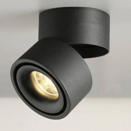 LED Regulowane punktowe oświetlenie LAHTI LED/13,5W/230V 3000K CRI 90 czarne