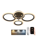 LED Regulowany sufitowy żyrandol LED/50W/230V 3000-6500K + pilot do zdalnego sterowania