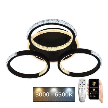 LED Regulowany sufitowy żyrandol LED/60W/230V 3000-6500K + pilot do zdalnego sterowania