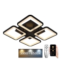 LED Regulowany sufitowy żyrandol LED/85W/230V 3000-6500K + pilot do zdalnego sterowania