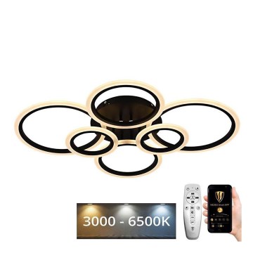 LED Regulowany sufitowy żyrandol LED/85W/230V 3000-6500K + pilot do zdalnego sterowania