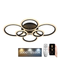 LED Regulowany sufitowy żyrandol LED/85W/230V 3000-6500K + pilot do zdalnego sterowania