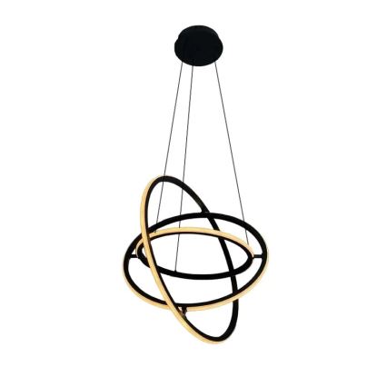 Lampa sufitowa LED ściemnialna na linkach LED/105W/230V 3000-6500K śr. 60 cm + pilot do zdalnego sterowania