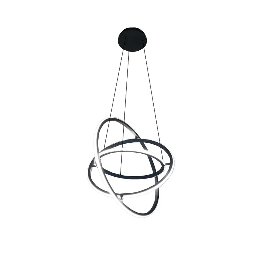 Lampa sufitowa LED ściemnialna na linkach LED/105W/230V 3000-6500K śr. 60 cm + pilot do zdalnego sterowania