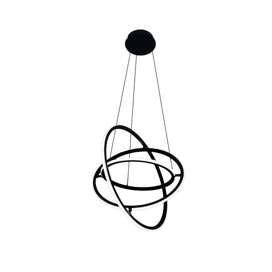 Lampa sufitowa LED ściemnialna na linkach LED/105W/230V 3000-6500K śr. 60 cm + pilot do zdalnego sterowania