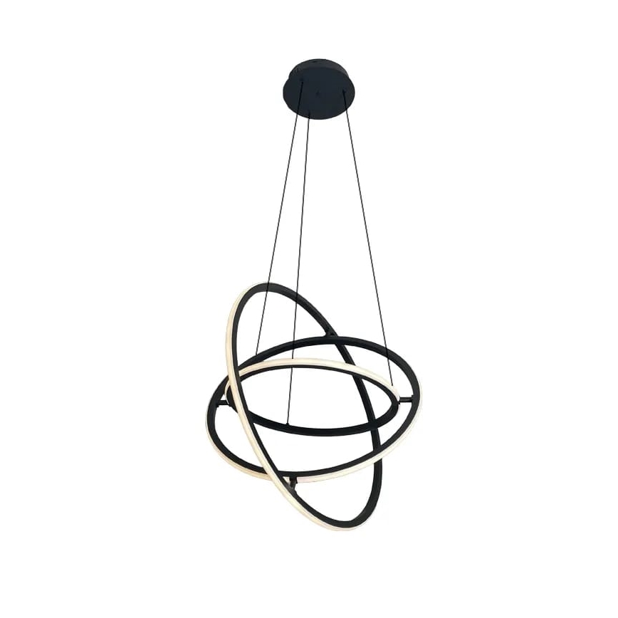 Lampa sufitowa LED ściemnialna na linkach LED/105W/230V 3000-6500K śr. 60 cm + pilot do zdalnego sterowania