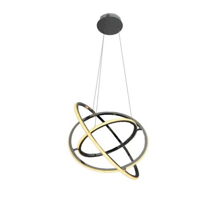 Lampa sufitowa LED ściemnialna na linkach LED/105W/230V 3000-6500K śr. 60 cm + pilot do zdalnego sterowania