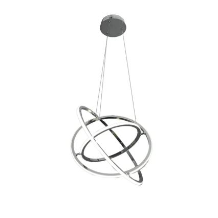 Lampa sufitowa LED ściemnialna na linkach LED/105W/230V 3000-6500K śr. 60 cm + pilot do zdalnego sterowania