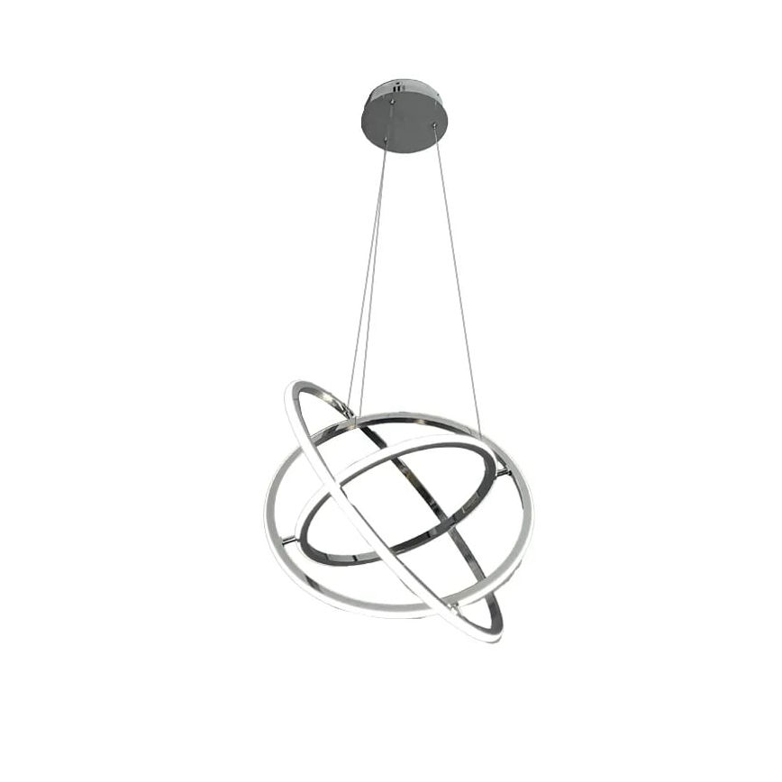 Lampa sufitowa LED ściemnialna na linkach LED/105W/230V 3000-6500K śr. 60 cm + pilot do zdalnego sterowania