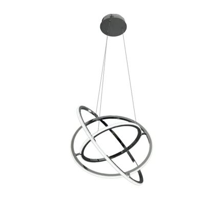 Lampa sufitowa LED ściemnialna na linkach LED/105W/230V 3000-6500K śr. 60 cm + pilot do zdalnego sterowania